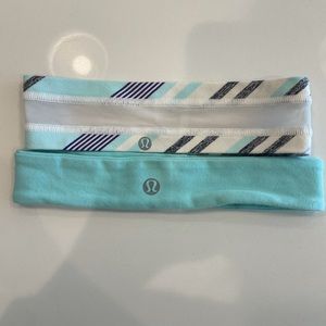 Lululemon headband set